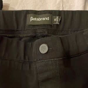 Betabrand XL Black elastic jeans